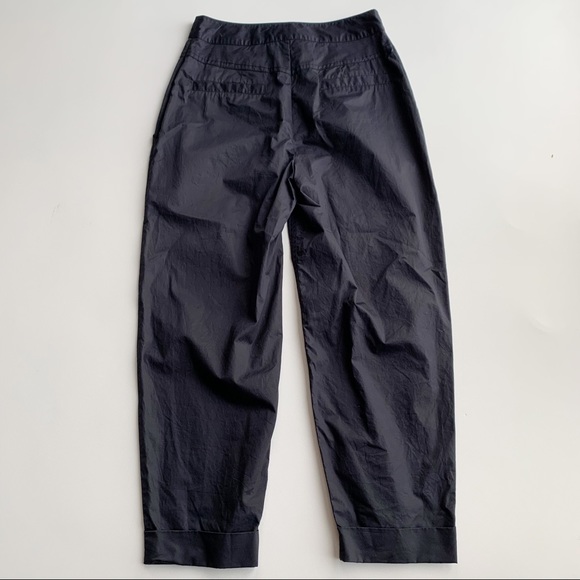 Rebecca Minkoff Caleigh Pants Cotton Black Size 4 - Picture 6 of 8